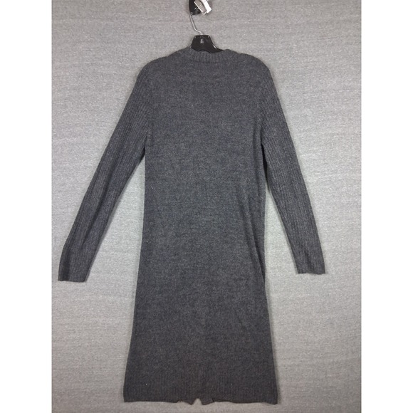 Barefoot Dreams Womens Sweater S Gray Long Line Duster Cardigan Cozy Chic - Picture 8 of 9